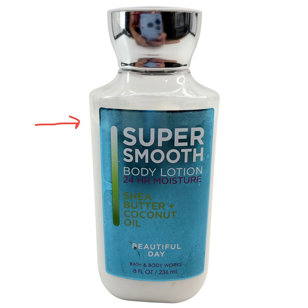 Bath & Body Works Super Smooth Body Lotion 24 Hour Moisture Beautiful Day 8 oz
